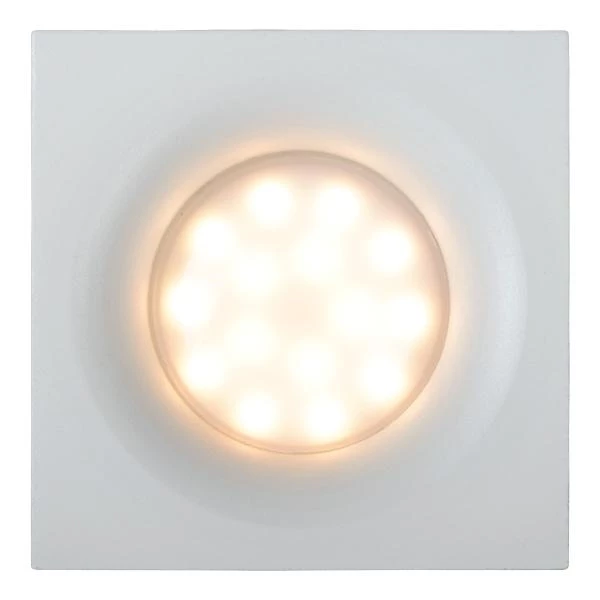 Lucide ZIVA - Spot encastrable Salle de bains - 1xGU10 - IP44 - Blanc - détail 1